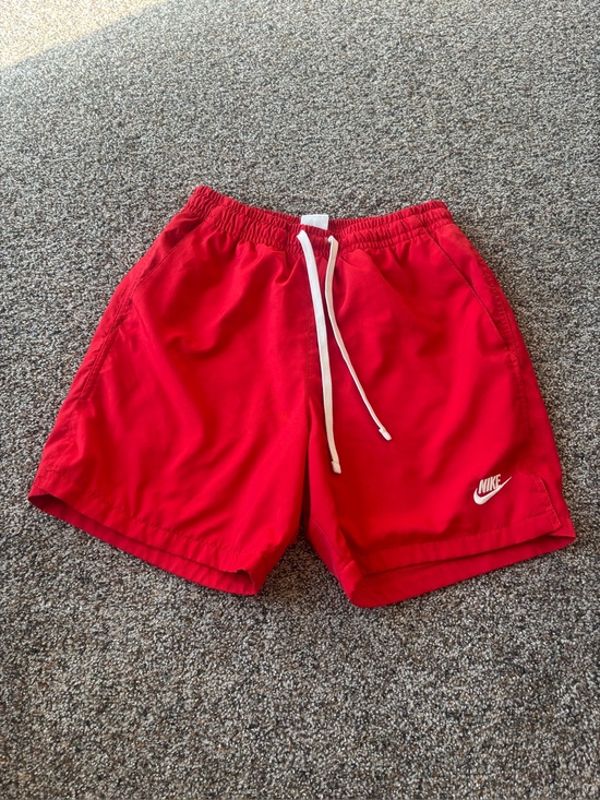 Nike Pants - Nike Women’s Red Athletic Running Shorts Small Drawstring